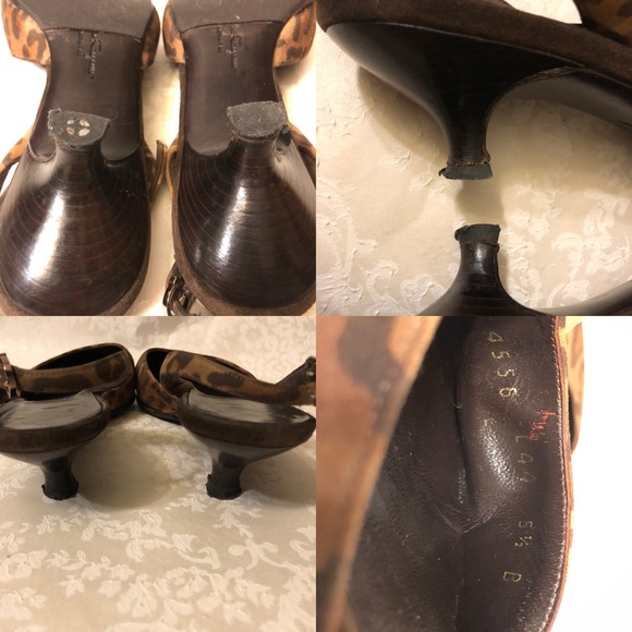 Salvatore Ferragamo Slingback Kitten Heels - Picture 8 of 8